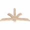 Ekena Millwork Davenport Smooth Timber Gable Bracket, Douglas Fir, 72"W x 45"H x 3 1/2"D x 5 1/2"F, 15/12 Pitch GBW072X45X0406DAV00SDF - alternate 4